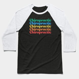 Chiropractic Baseball T-Shirt
